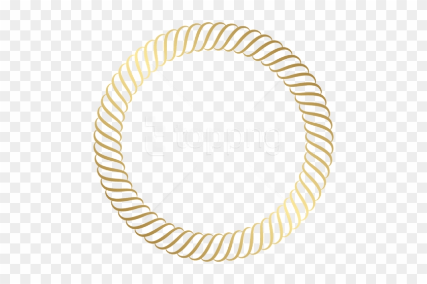 Free Png Download Round Gold Border Clipart Png Photo - Round Logo Border Png #1729275