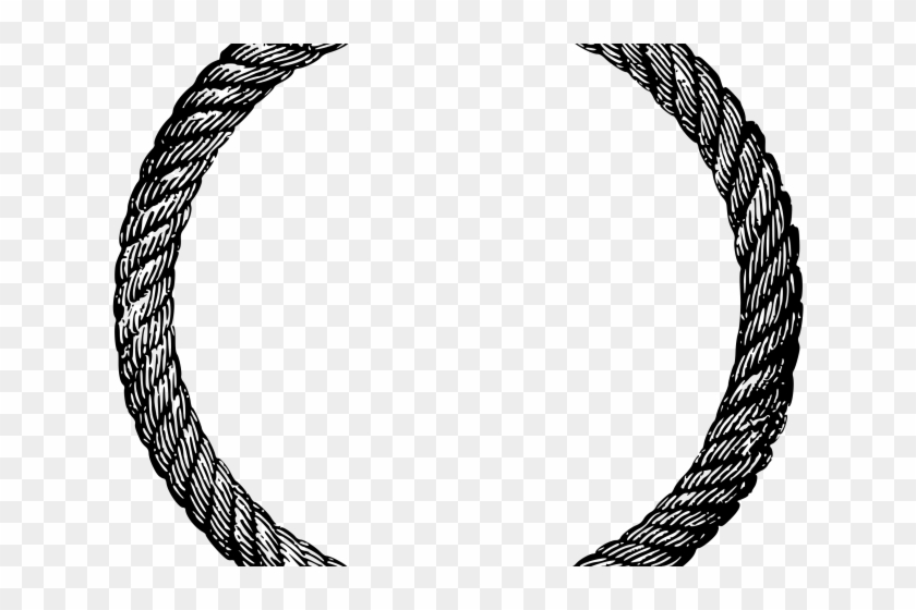Rope Clipart Golden Circle - Gold Circle Rope Vector Png #1729276