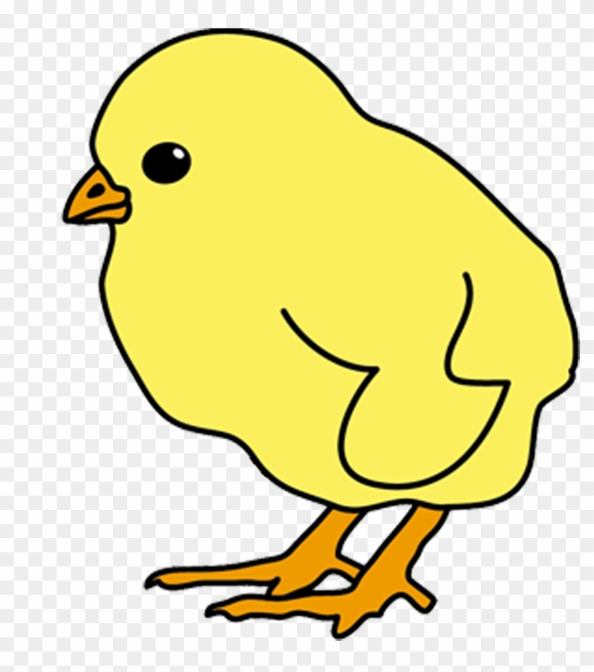 X - Baby Chick Clipart #1729356
