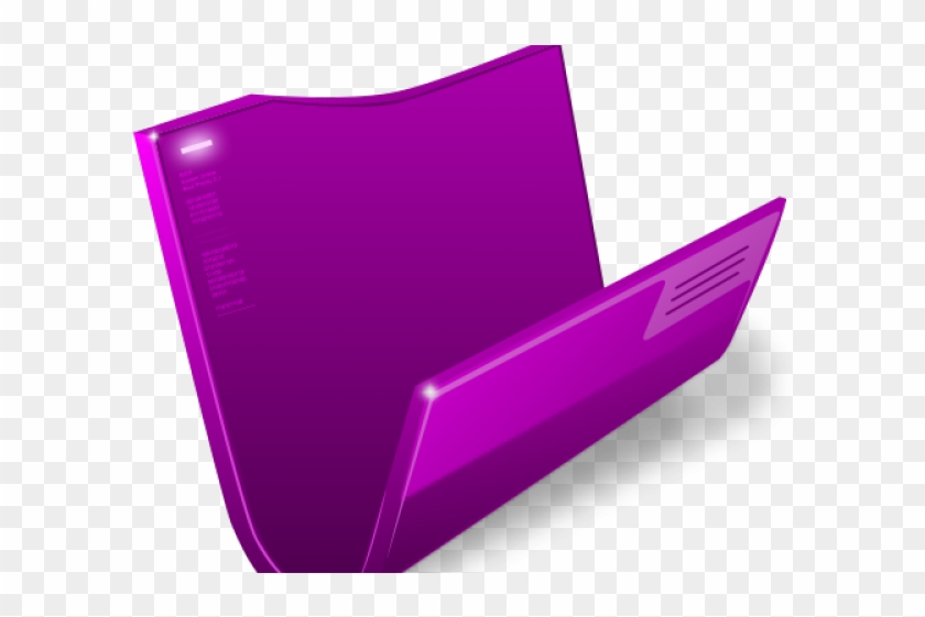 Folder Clipart Purple Folder - Windows 10 Icon File #1729394