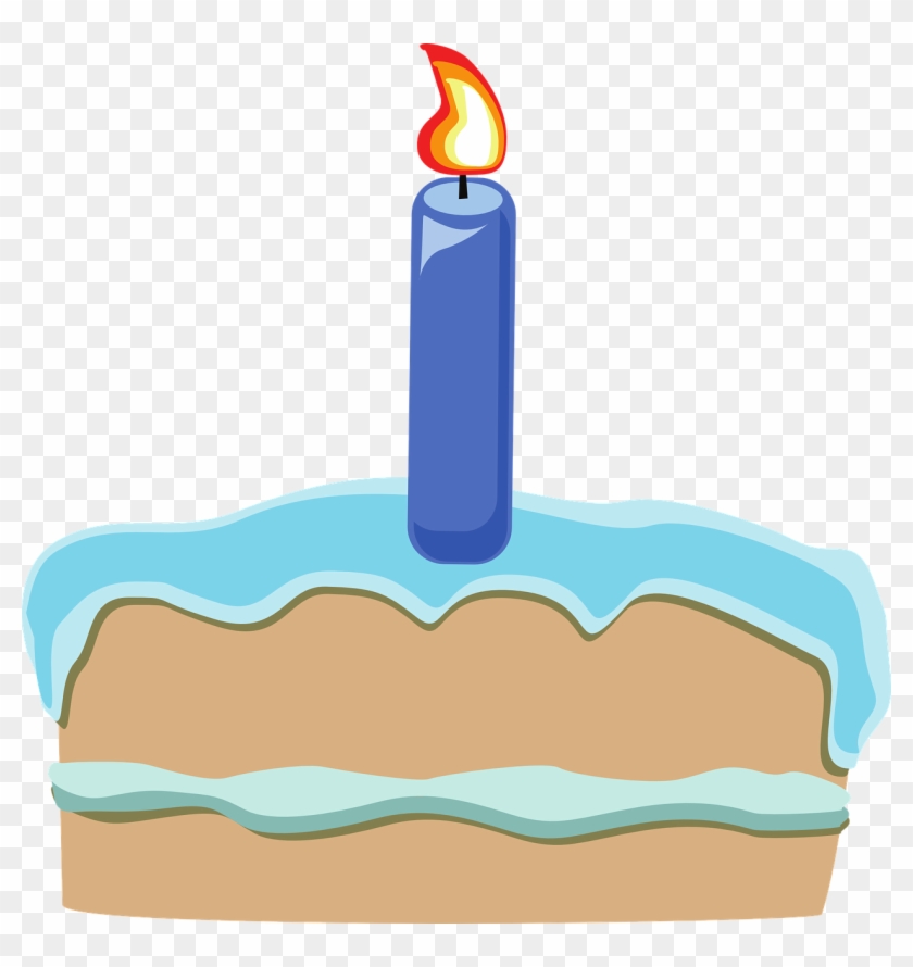 Cake Candle Birthday - Velinha De Aniversário Png #1729500