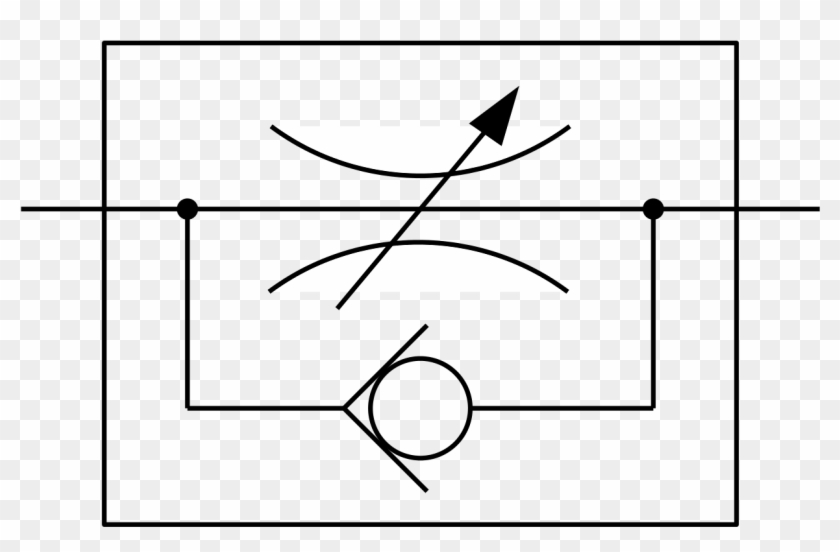 Symbol Of A Resistor - Rückschlagventil Mit Drossel #1729685