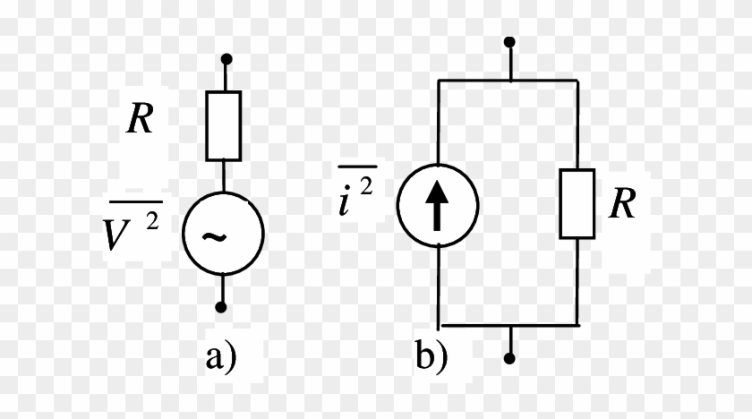 Equivalent Schematic Analogy Of A Noisy Resistor - Rlc Series Circuit #1729709