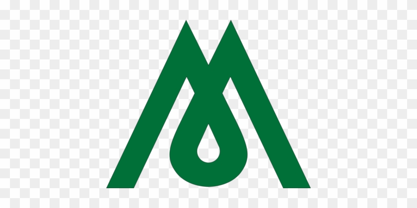 Logo Triangle Line Green - Graphic Design #1729789