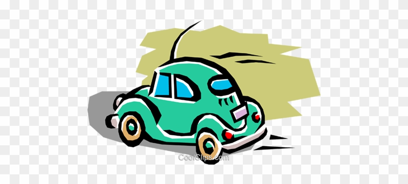 Volkswagen Beetle Royalty Free Vector Clip Art Illustration - Antique Car #1729798