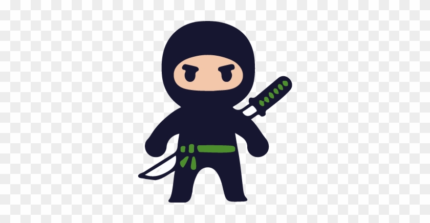 Green Belt - Cartoon Ninja #1730003