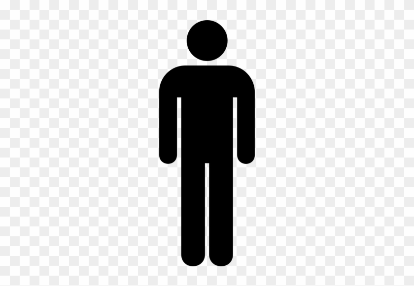 People Silhouette Clipart Bathroom Sign - Men Bathroom Sign Png #1730022