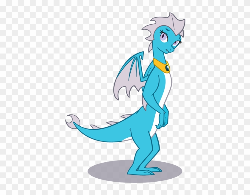 Queencold, Dragon, Dragoness, Jewelry, Lip Bite, Necklace, - Cartoon #1730067