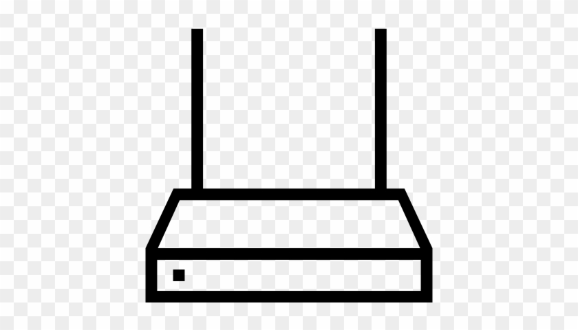 Router, Technology, Wifi Icon - Line Art #1730127