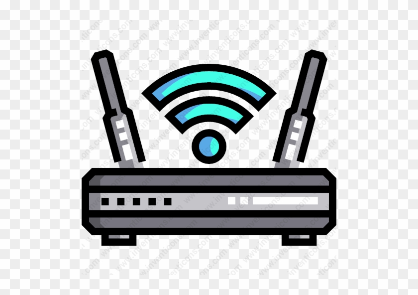 Wifirouter Wifisignal Wirelessinternet Modem Connection - Wifirouter Wifisignal Wirelessinternet Modem Connection #1730155