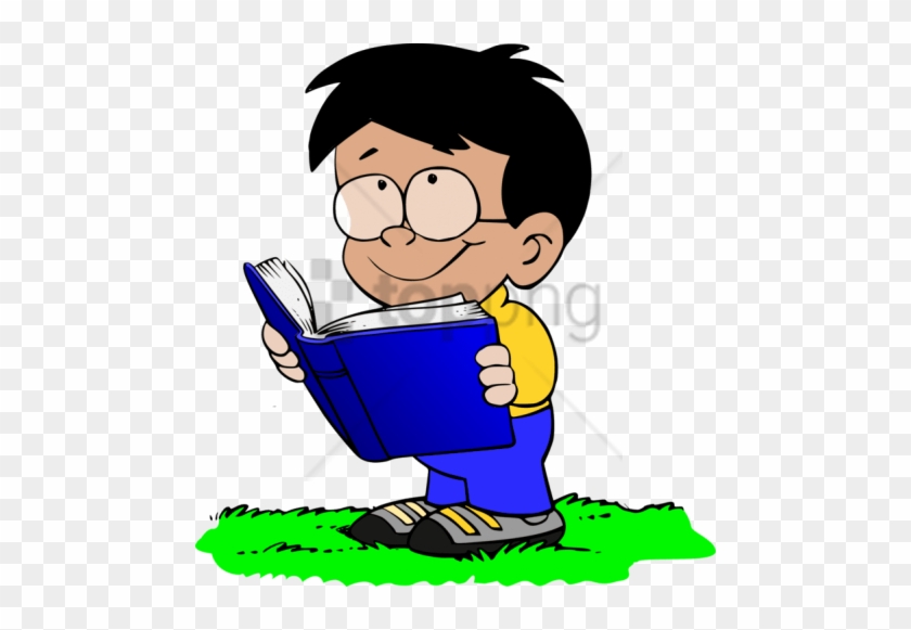 Free Png Boy Reading A Book Png Image With Transparent - Boy With Book Clipart #1730158