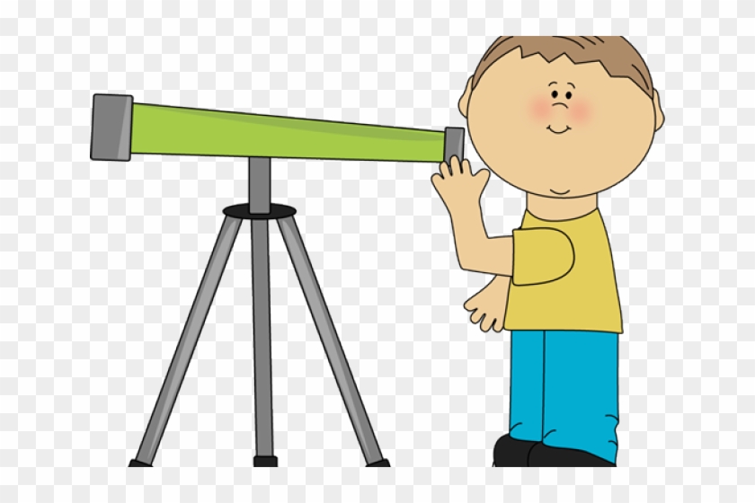 Watch Clipart Kid With Binoculars - Clip Art #1730185
