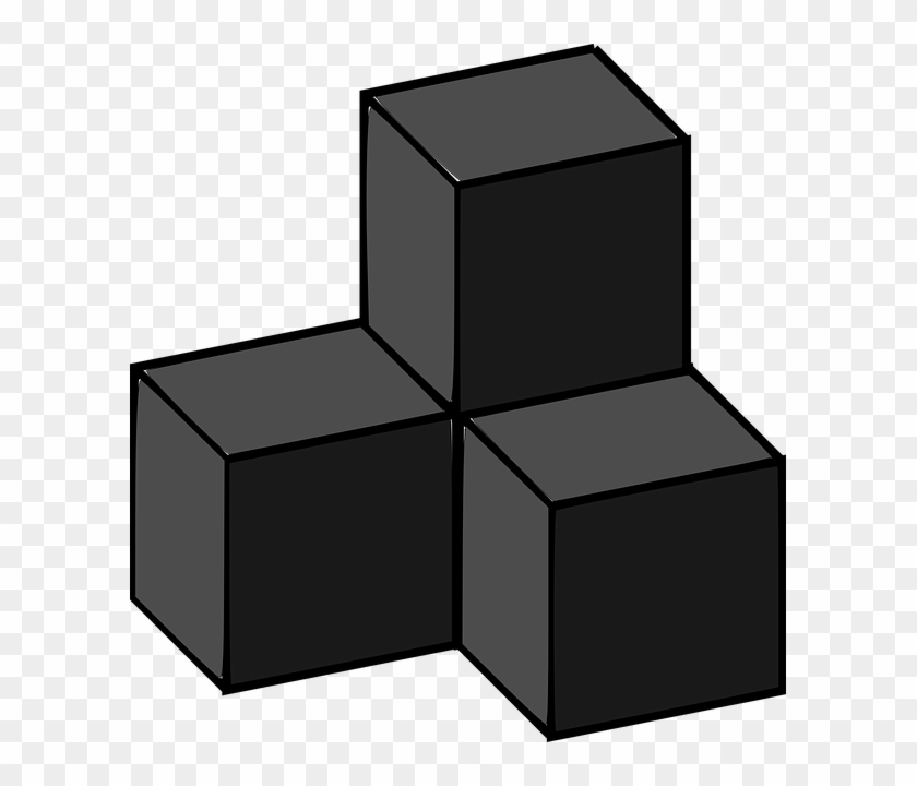 Building Blocks, Tetris, 3d, Blocks, Toys, Cubes, Game - Building Blocks White Png #1730358