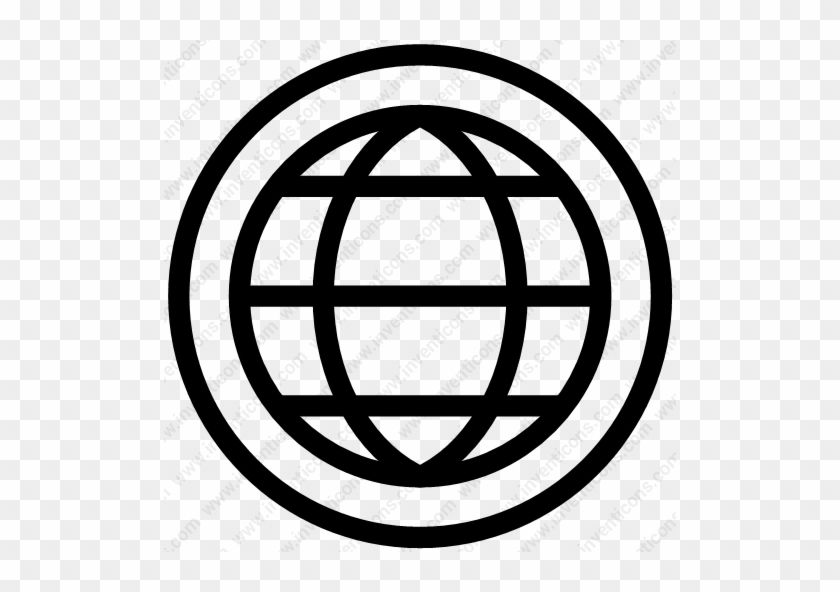 World Wide Web Globe - Circle #1730371