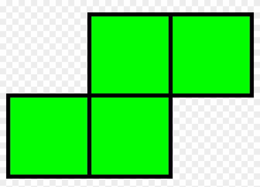Tetris Block Clipart - Tetris S Block #1730376