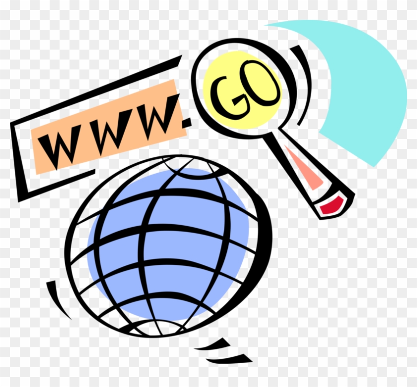 Vector Illustration Of Search And Browse Online Internet - Vector Illustration Of Search And Browse Online Internet #1730411