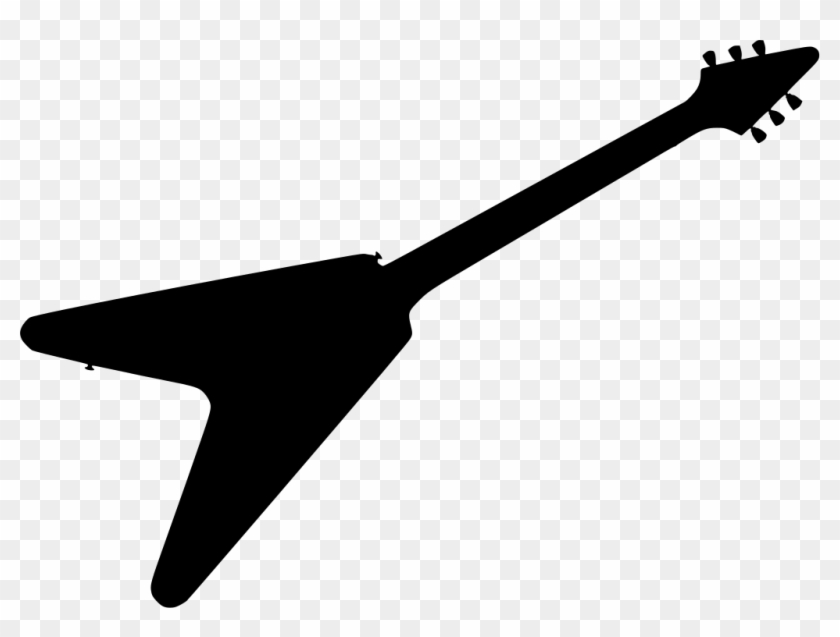 Info - All Black Gibson Flying V Guitar #1730495