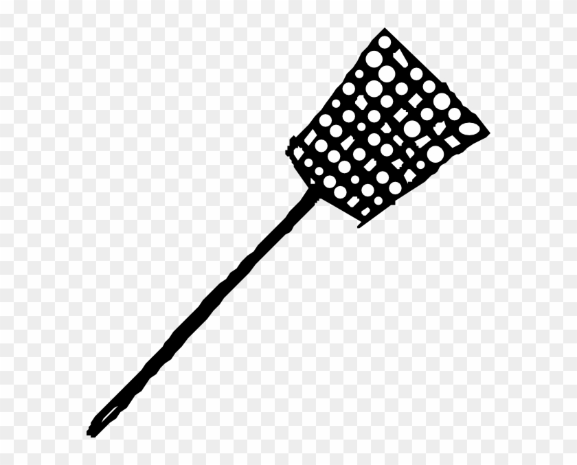 Fly Swatter Clip Art Free Vector 4vector - Flyswatter Clipart #1730497