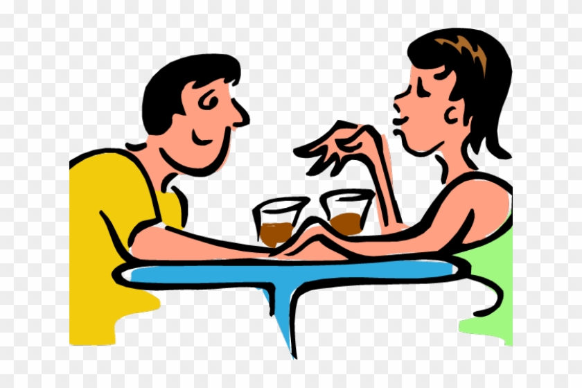 Pair Clipart Talk - Husband And Wife Talking Clipart #1730665
