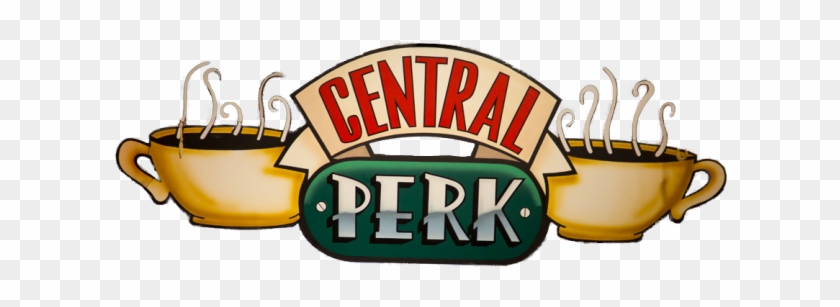 Couch Clipart Central Perk - Friends Central Perk Logo #1730679