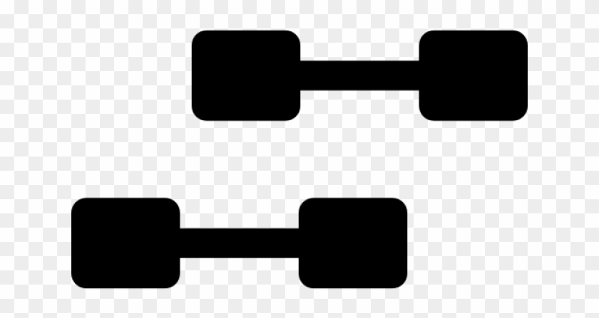 Dumbbells Clipart Svg - Dumbbell #1730733