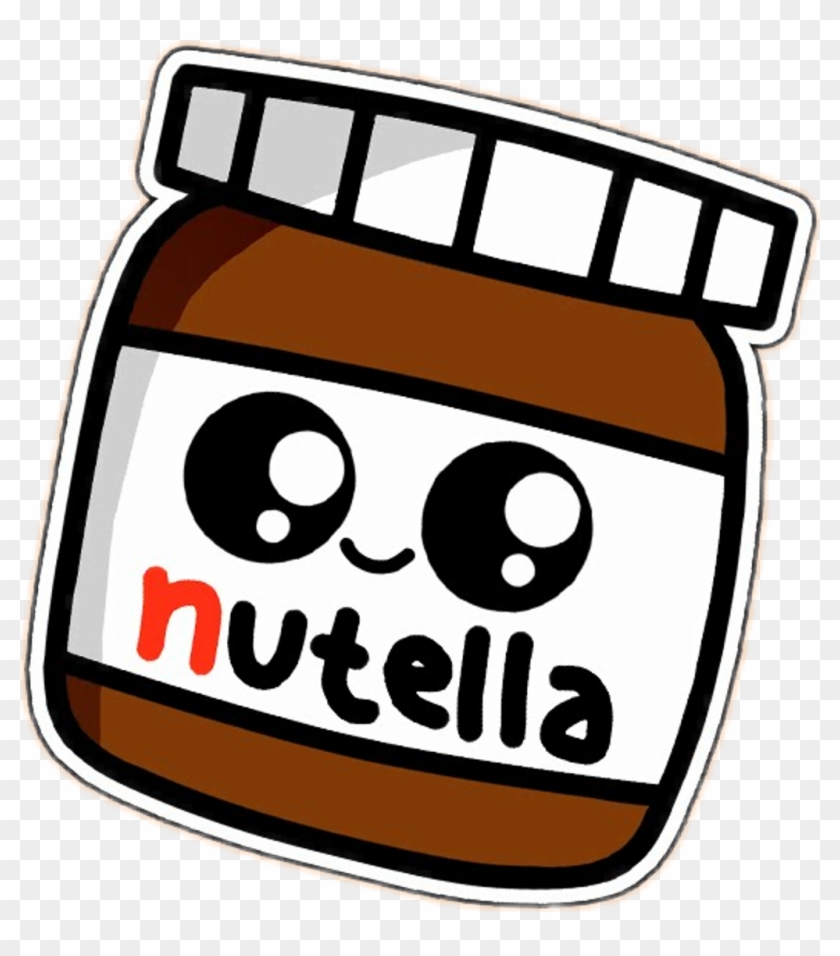 #i❤nutella #kawaii #kawaii Food #nutellaaaaaa - Nutella Kawaii #1730781