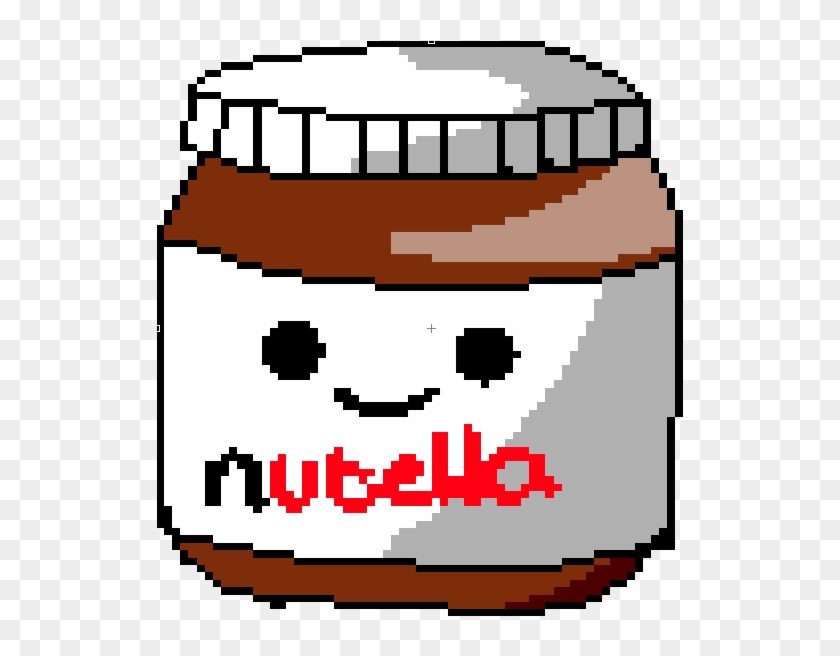 Chibi Nutella By Akinosekaii On Deviantart Ⓒ - Nutella Pixel #1730785