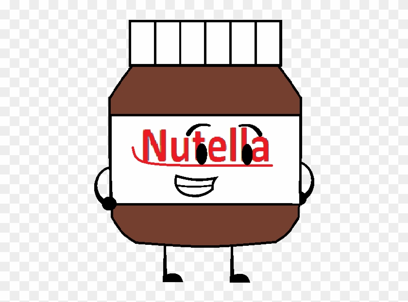 Nutella Clipart Transparent - Bfdi Nutella #1730789