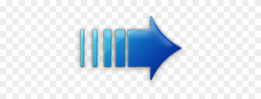 Beside Clipart - Blue Right Arrow Icon #1730922