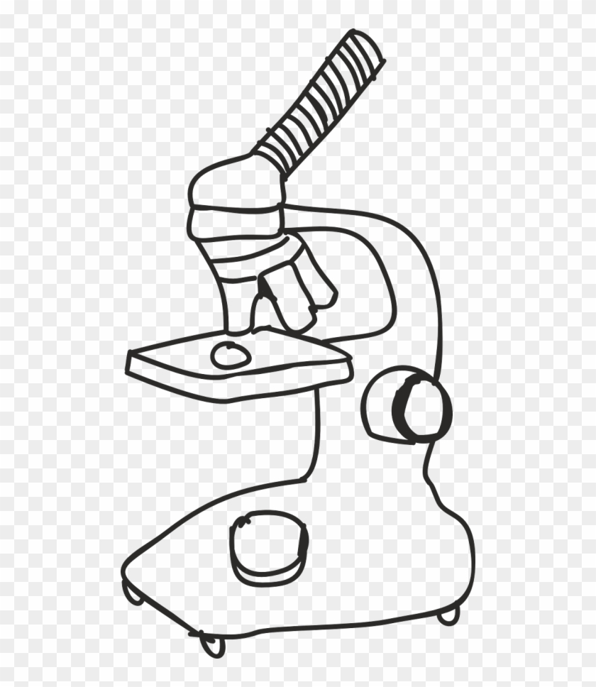 Microscope,the - Microscope Drawing Png #1730977