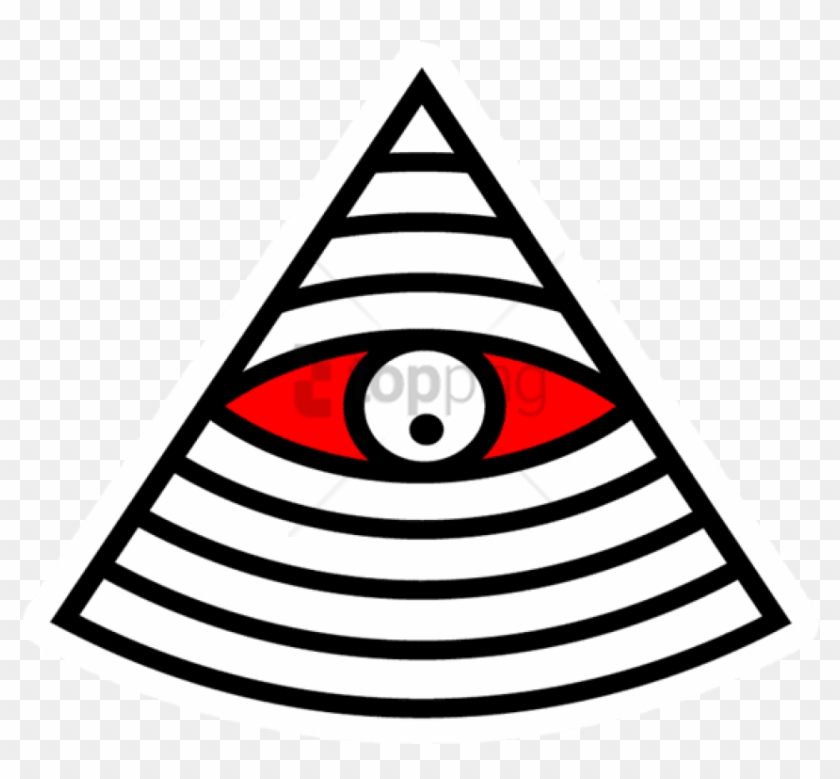 Free Png Illuminati Eye Vector Png Image With Transparent - Globos Blanco Y Negro #1730993