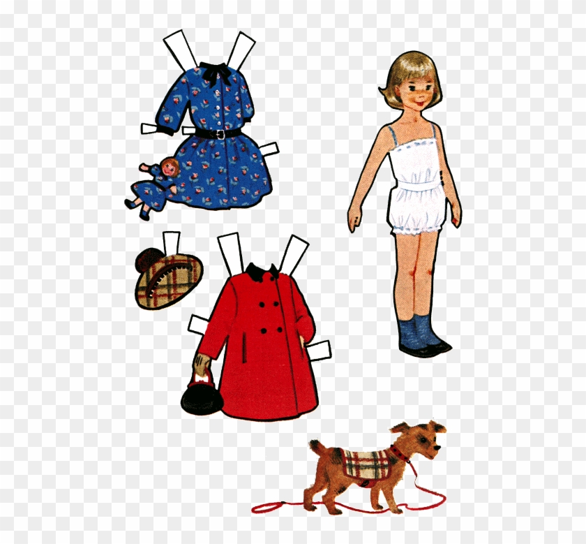 Back To School Paper Dolls - Cartoon #1731023