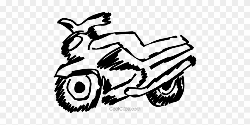 Street Bikes Royalty Free Vector Clip Art Illustration - Street Bikes Royalty Free Vector Clip Art Illustration #1731153