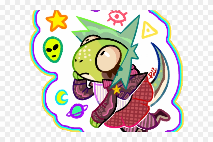 Ufo Clipart Neon - Cartoon #1731169