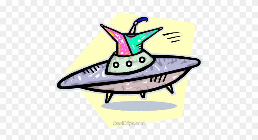 Alien And Ufo Royalty Free Vector Clip Art Illustration - Alien And Ufo Royalty Free Vector Clip Art Illustration #1731175