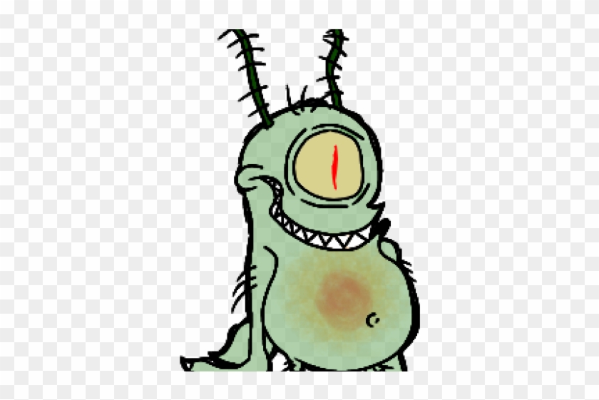 Plankton Spongebob Clipart Pictures Png Plankton Spongebob - Plankton From Spongebob Drawing #1731178