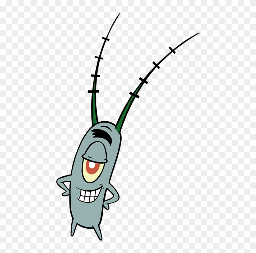 Sheldon J Plankton Character Scratchpad Fandom Powered - Bob Esponja Png Hd #1731190