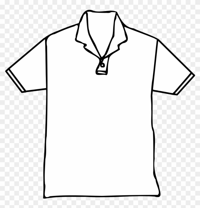 Black Polo Shirt Template Png