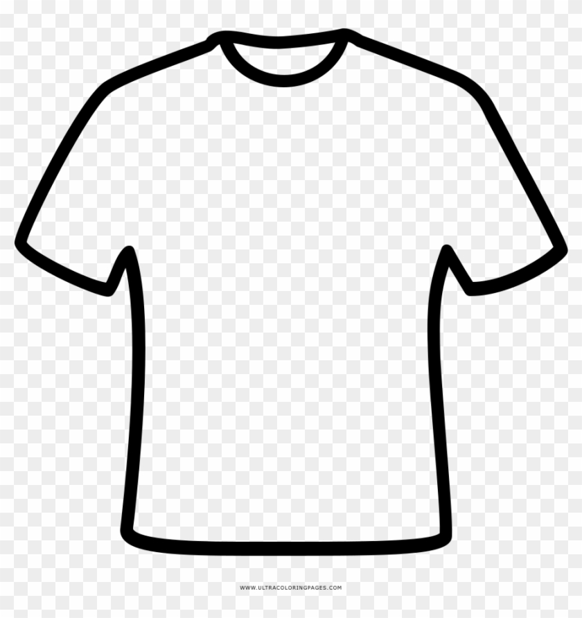 Camiseta Coloring Page - Camiseta Para Colorear #1731260