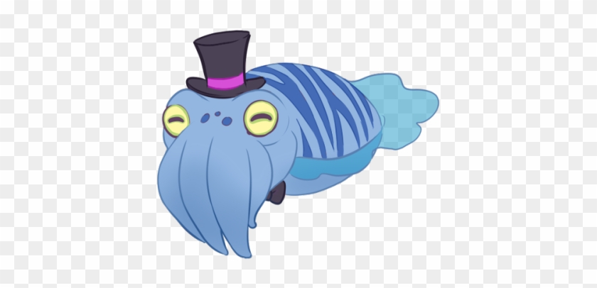 Have A Happy, Dapper Transparent Cuttlefish I Just - Cartoon #1731425
