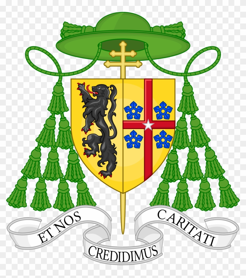 Arms Of Archbishop Marcel-françois Lefebvre, C - Cardinal Coat Of Arms #1731485