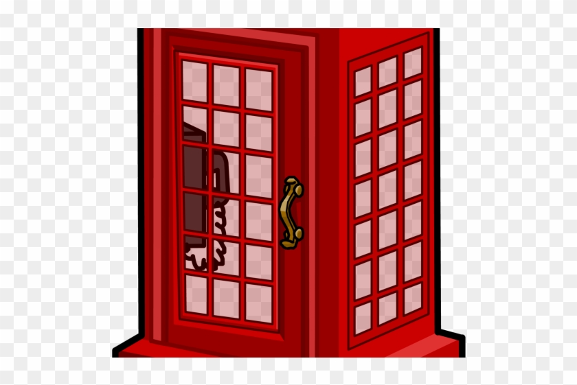 Phone Box Clipart Transparent - Telephone Booth #1731507