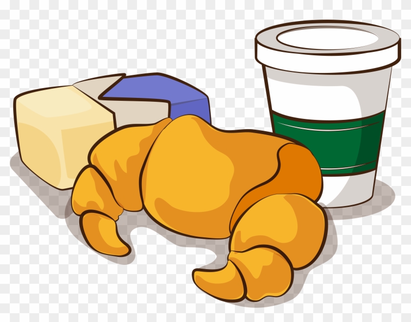 Croissant Café Beurre Lait Image Png Et Vectorielle - Croissant Café Beurre Lait Image Png Et Vectorielle #1731532