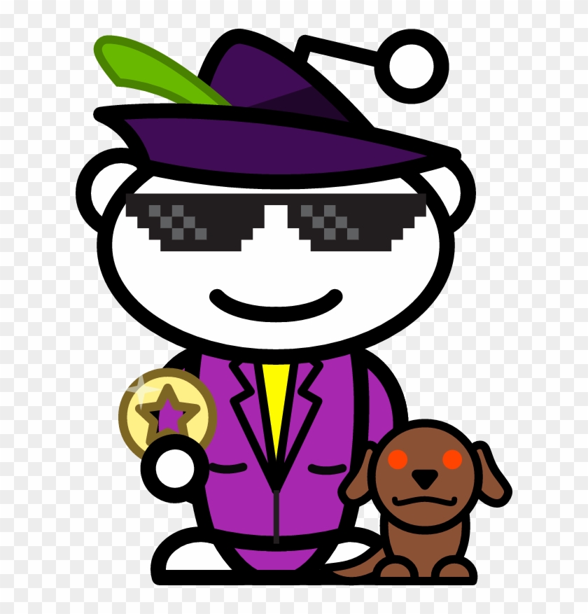First Time Reddit Gold Member Made A Pimp Snoovatar - Reddit Alien #1731725