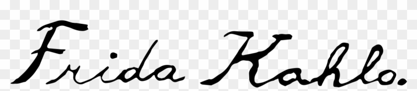 Frida Kahlo Signature Firma - Firma Frida Kahlo Vector #1731851