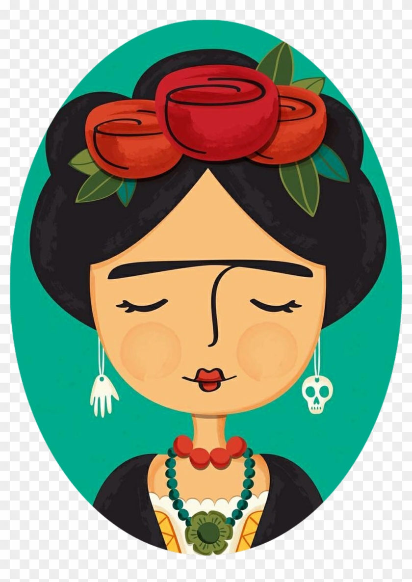 Frida Kahlo 😍 - Frida Kahlo Facil De Dibujar - Free Transparent PNG  Clipart Images Download