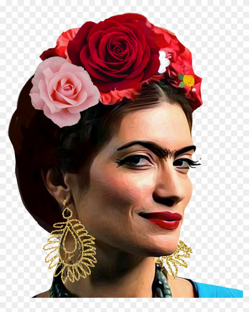 #fridaface #frida #fridakahlo #fridasticker #artist - Garden Roses #1731869