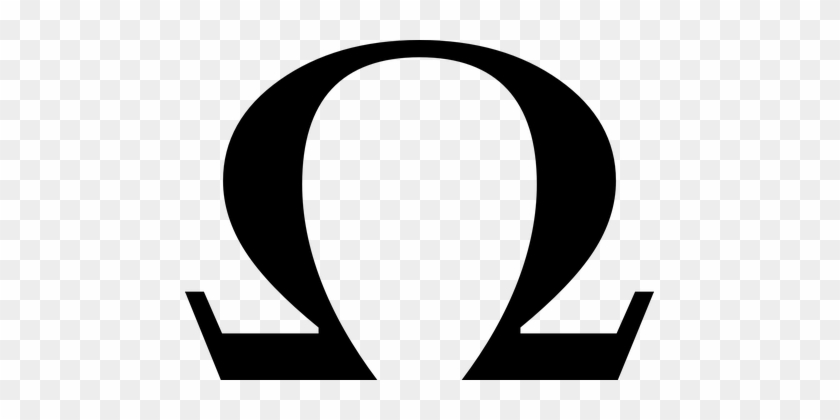 Letter, Greek, Ohm, Alphabet, Old - Greek Omega Symbol #1731972