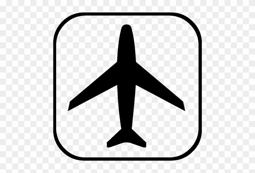 Airport Clipart Airport Sign - Map Symbol For Airport #1732018