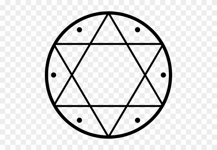 Shatkona, “six-pointed Star,” Is Two Interlocking Triangles - Seal Of Solomon #1732036